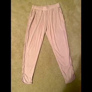 American Eagle Lounge Pants-Pale Pink (Size XS)
